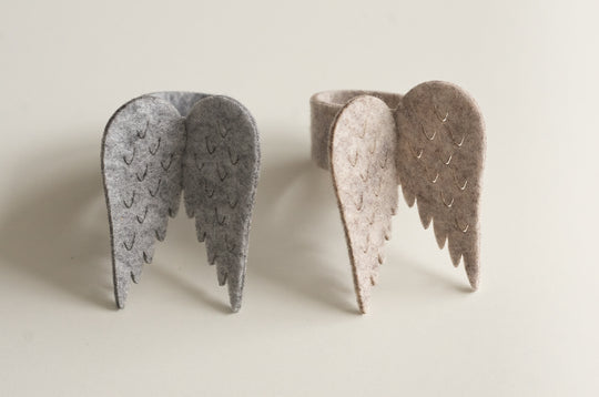 Napkin Rings Set "Wings"