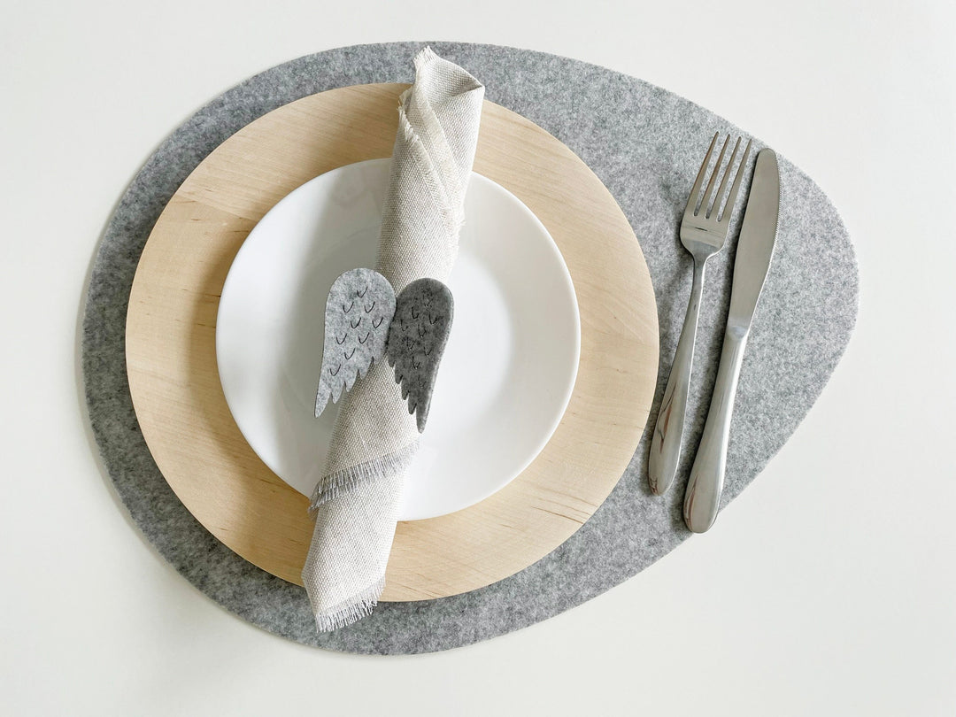Napkin Rings Set "Wings"