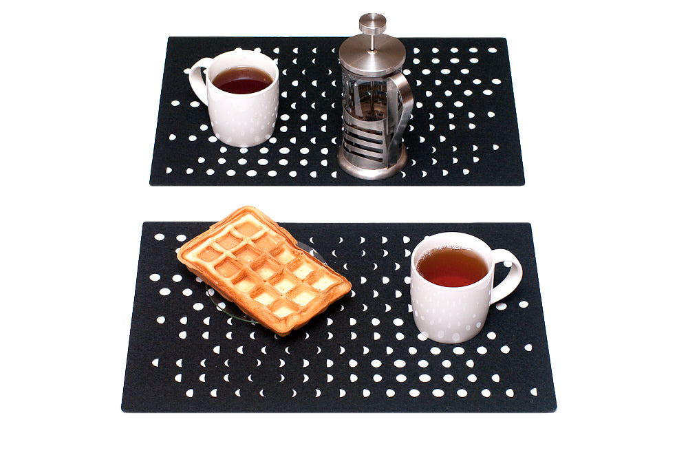 Placemats Set "Moon Phases"