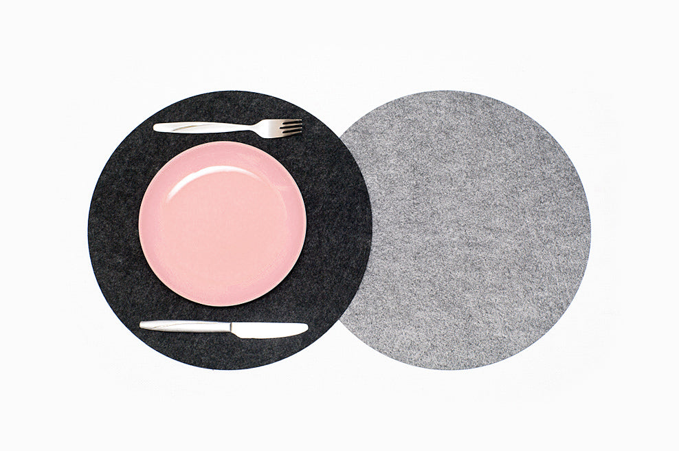Minimalist Round Placemats