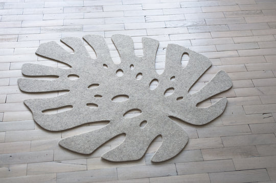 Large Monstera Leaf Mat