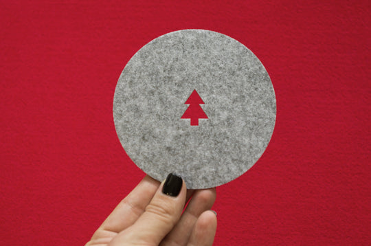 Coasters Set "Christmas tree"