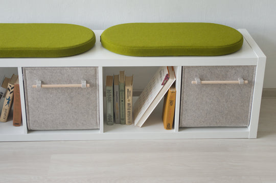 Custom Size Storage Bin with wood handles