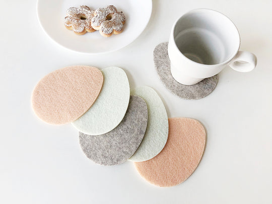 Coasters  Set "Eggs"