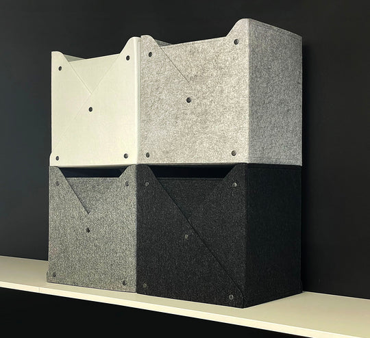Custom Size Storage Box with Metal Buttons