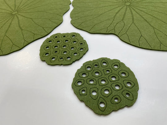 Coasters Set "Lotus"