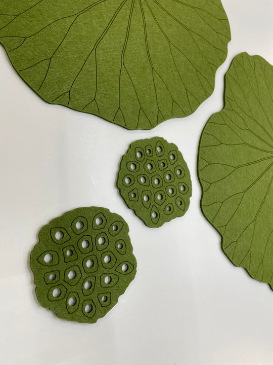 Coasters Set "Lotus"