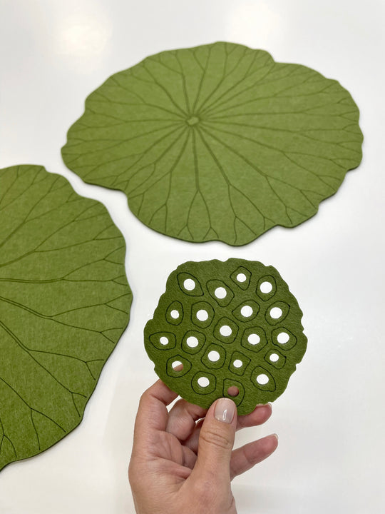 Coasters Set "Lotus"