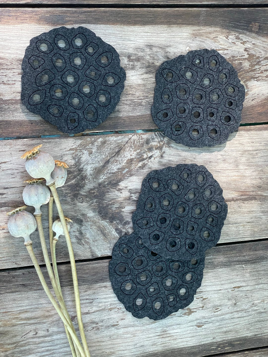 Coasters Set "Lotus"
