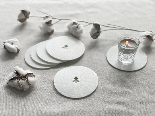 Coasters Set "Christmas tree"