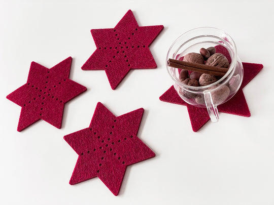 Coasters Set "Scandi Star"