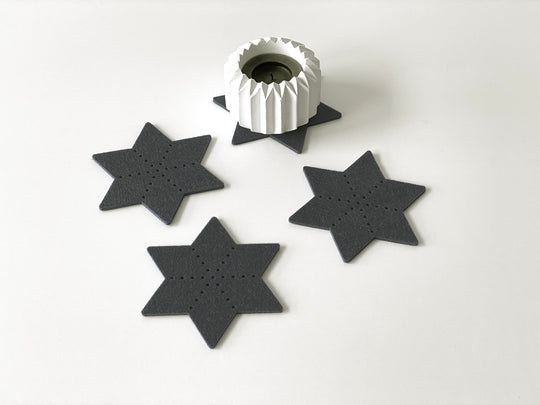 Coasters Set "Scandi Star"
