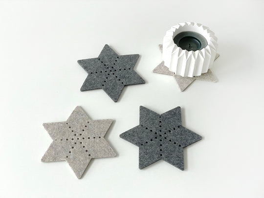 Coasters Set "Scandi Star"