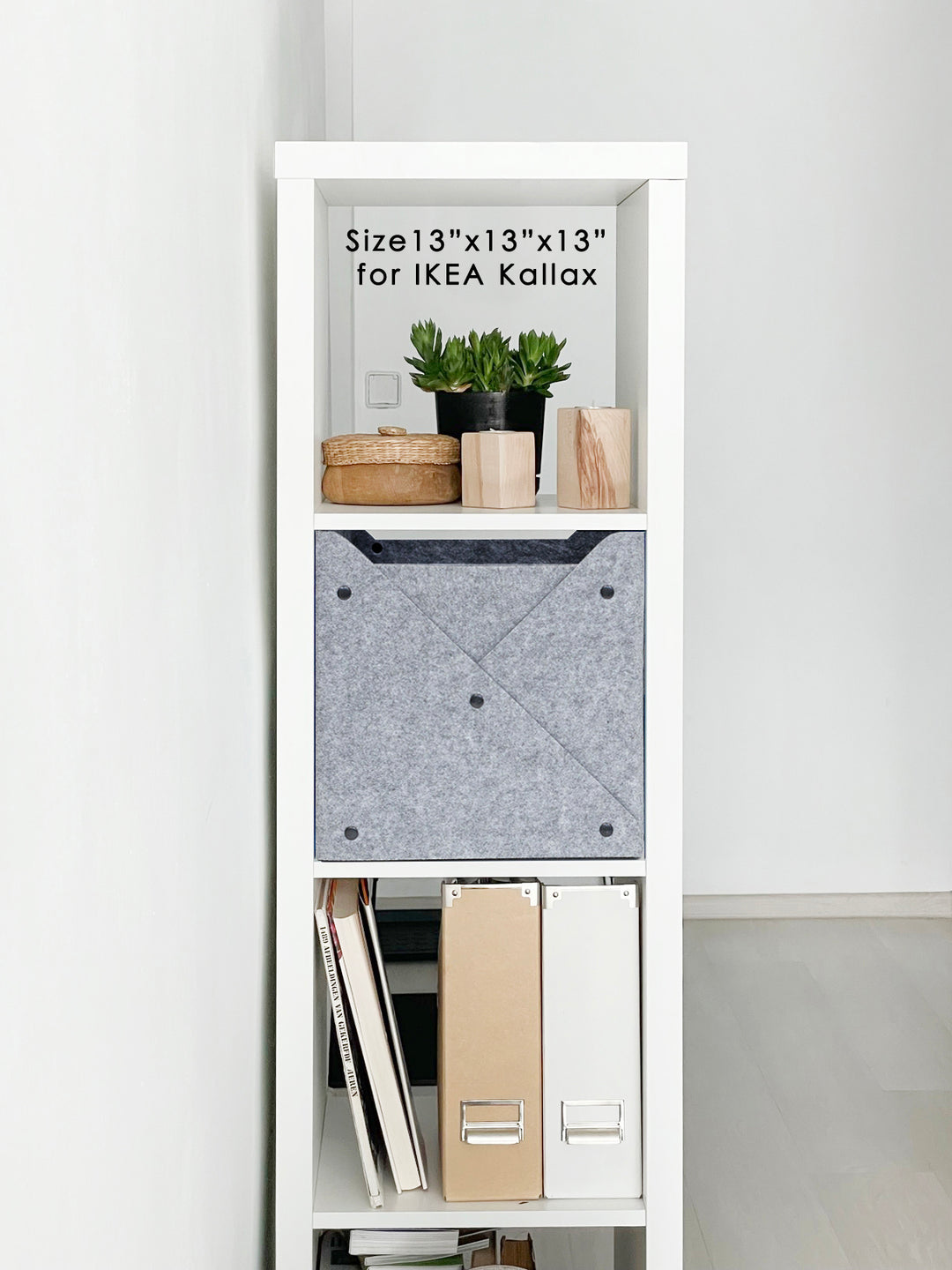 Custom Size Storage Box with Metal Buttons