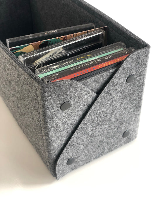 Custom Size Storage Box with Metal Buttons