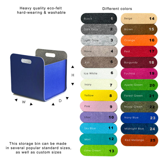 Custom Size Storage Basket