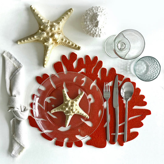 Placemats Set "Coral"