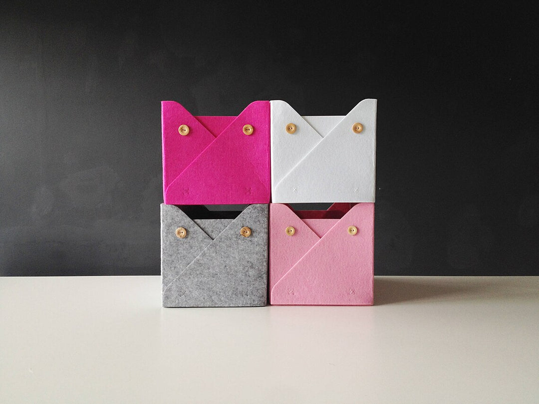 Storage Box wood buttons (custom)