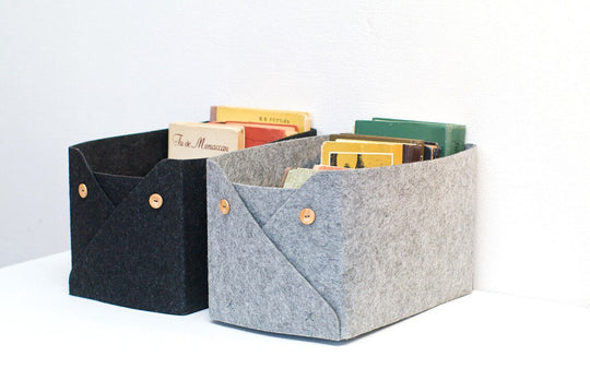 Storage Box wood buttons (custom)