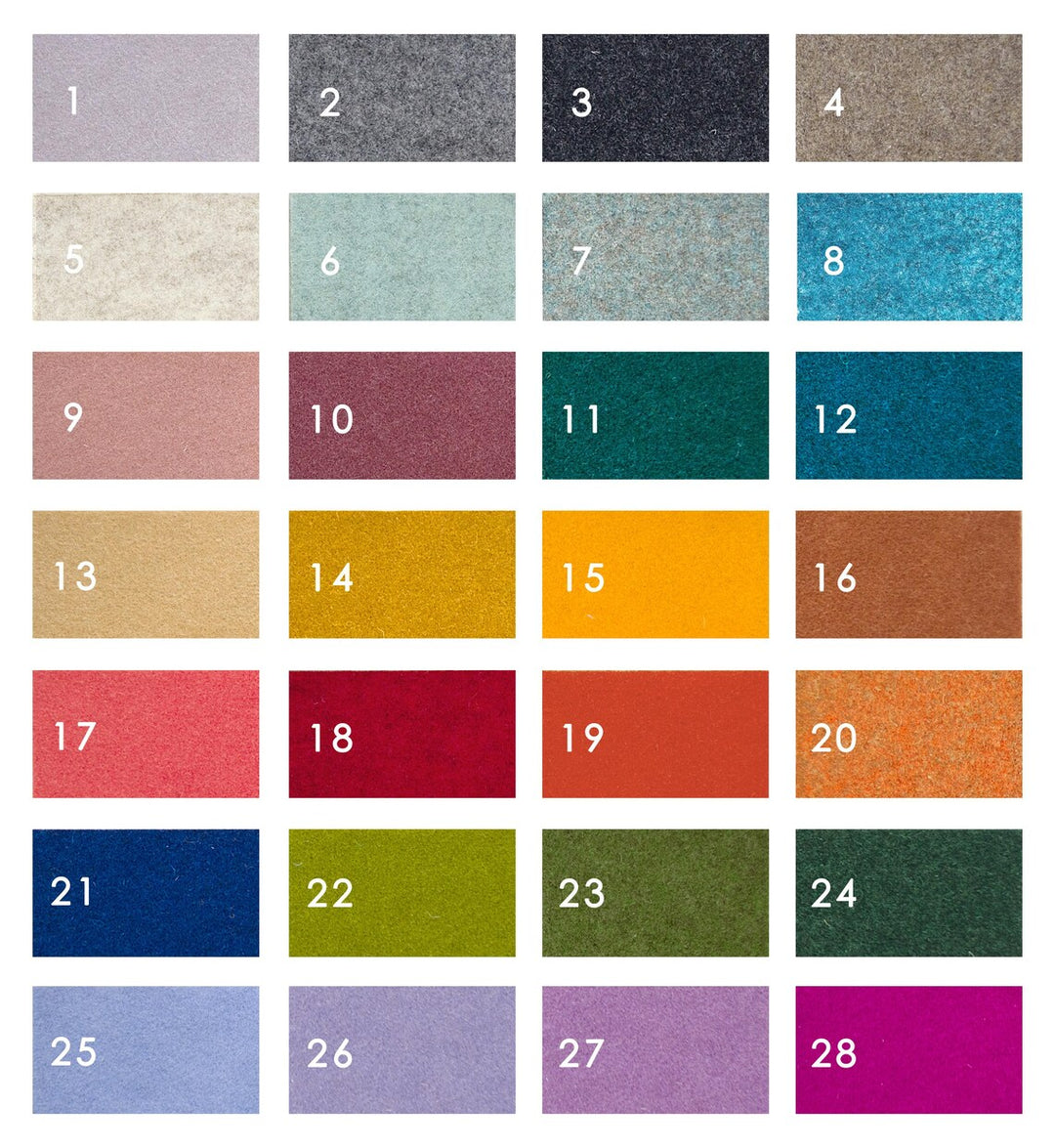 Seat Cushion Wooll felt (custom)