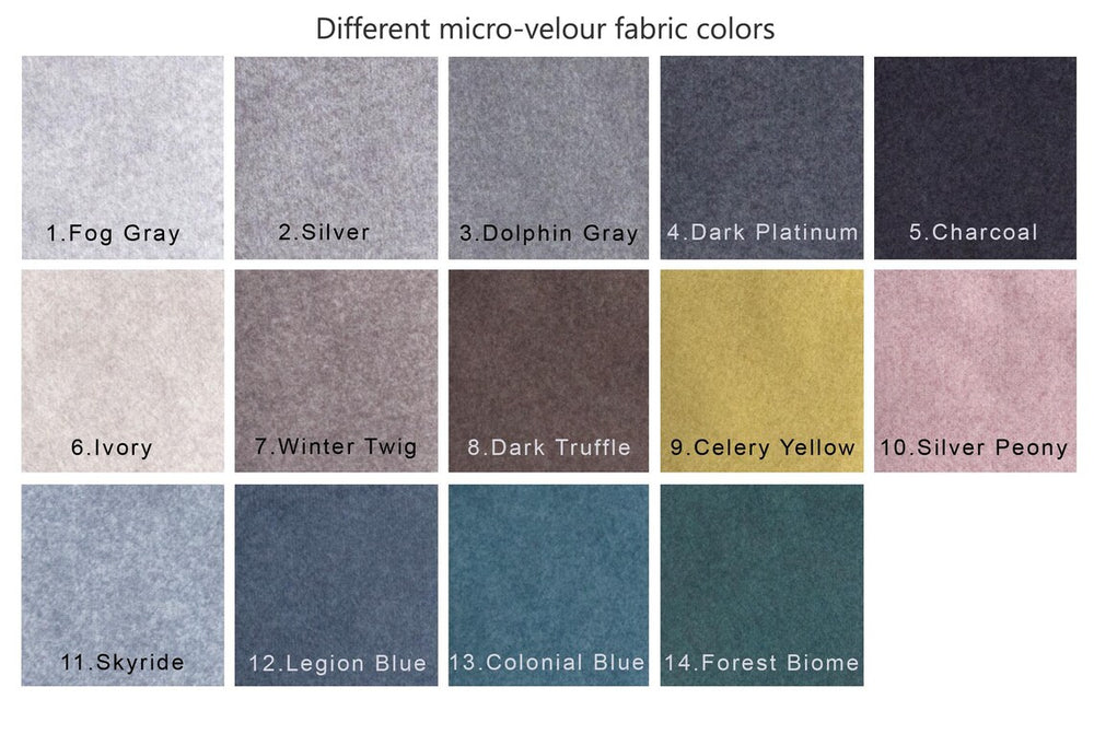 Seat Cushion Micro-velour fabric (custom)