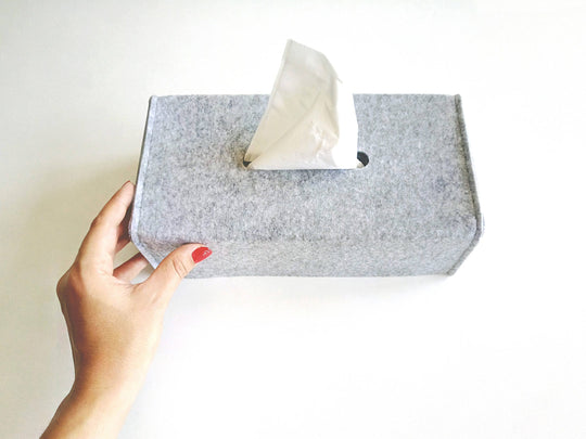 Tissue Box Cover - Felt Tissue Holder