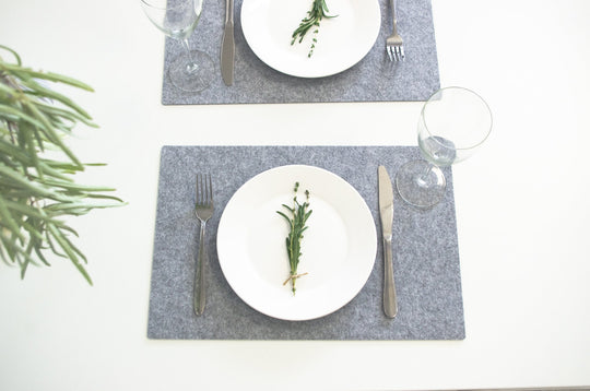 Minimalist Rectangular Placemats