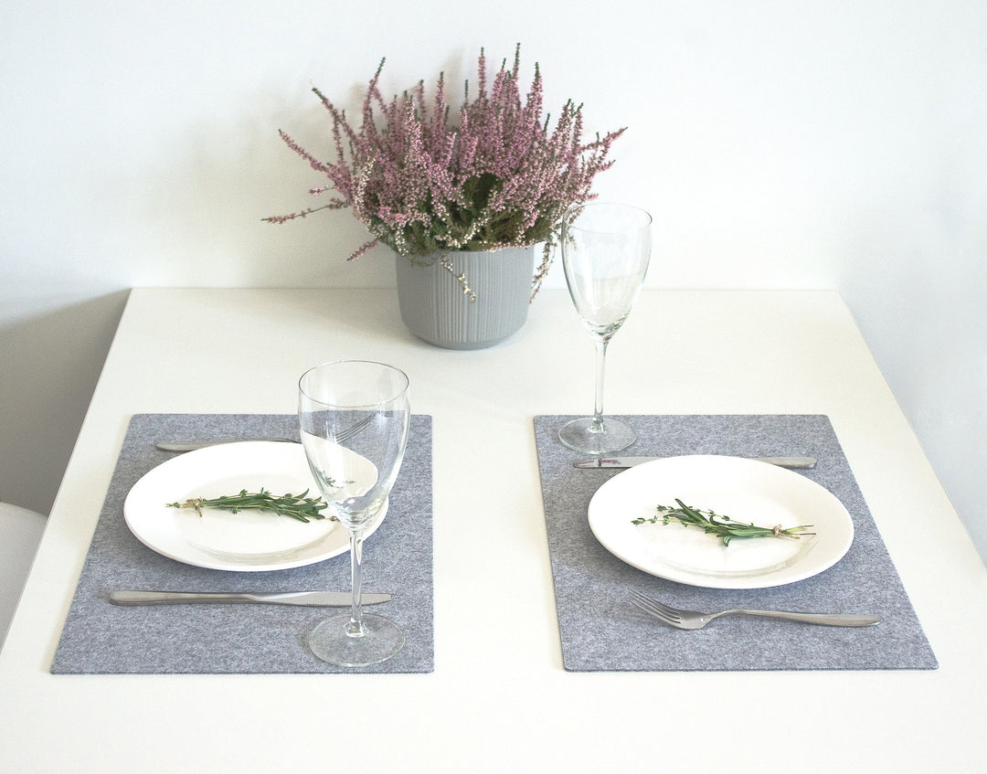 Minimalist Rectangular Placemats