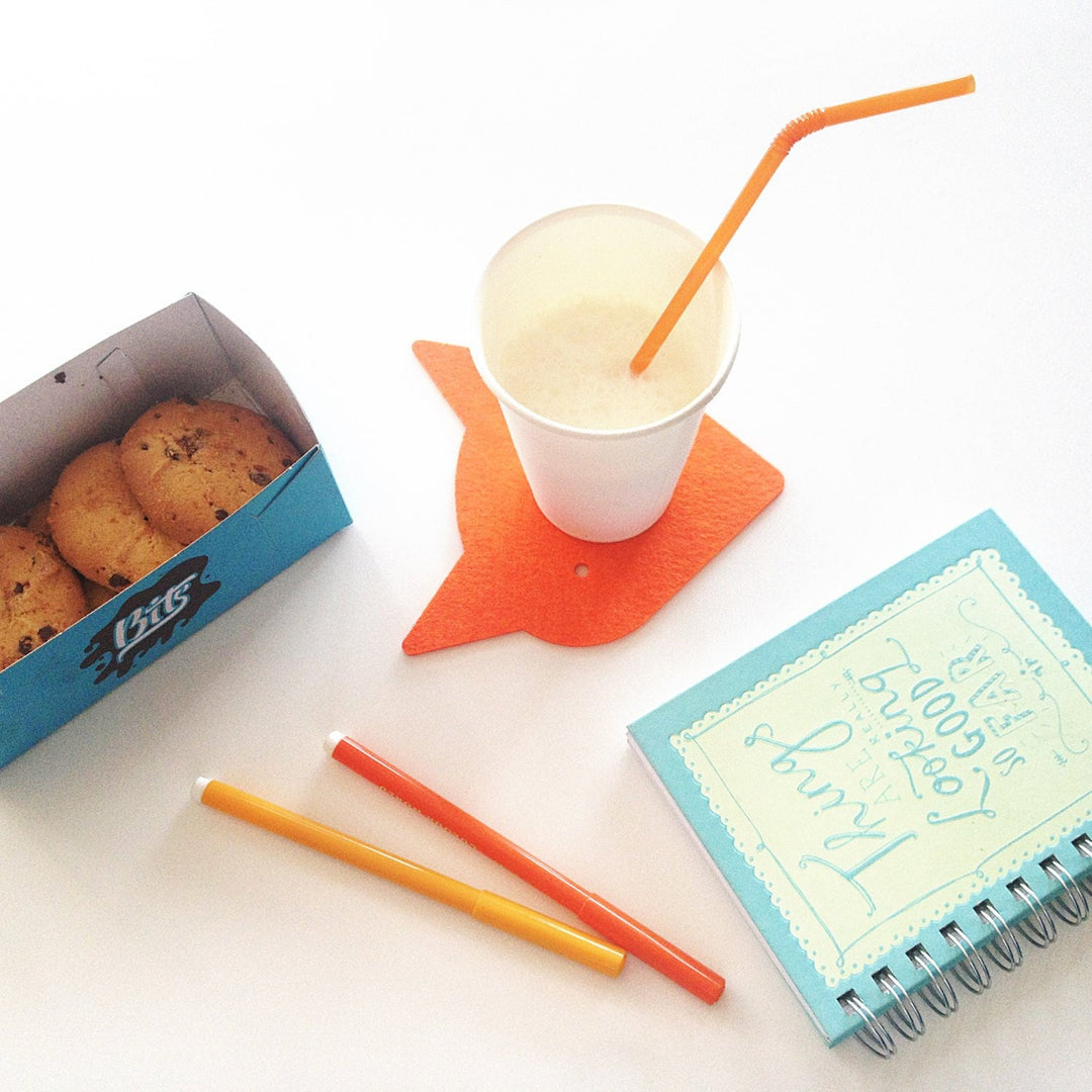 Coasters Set "Foxes"