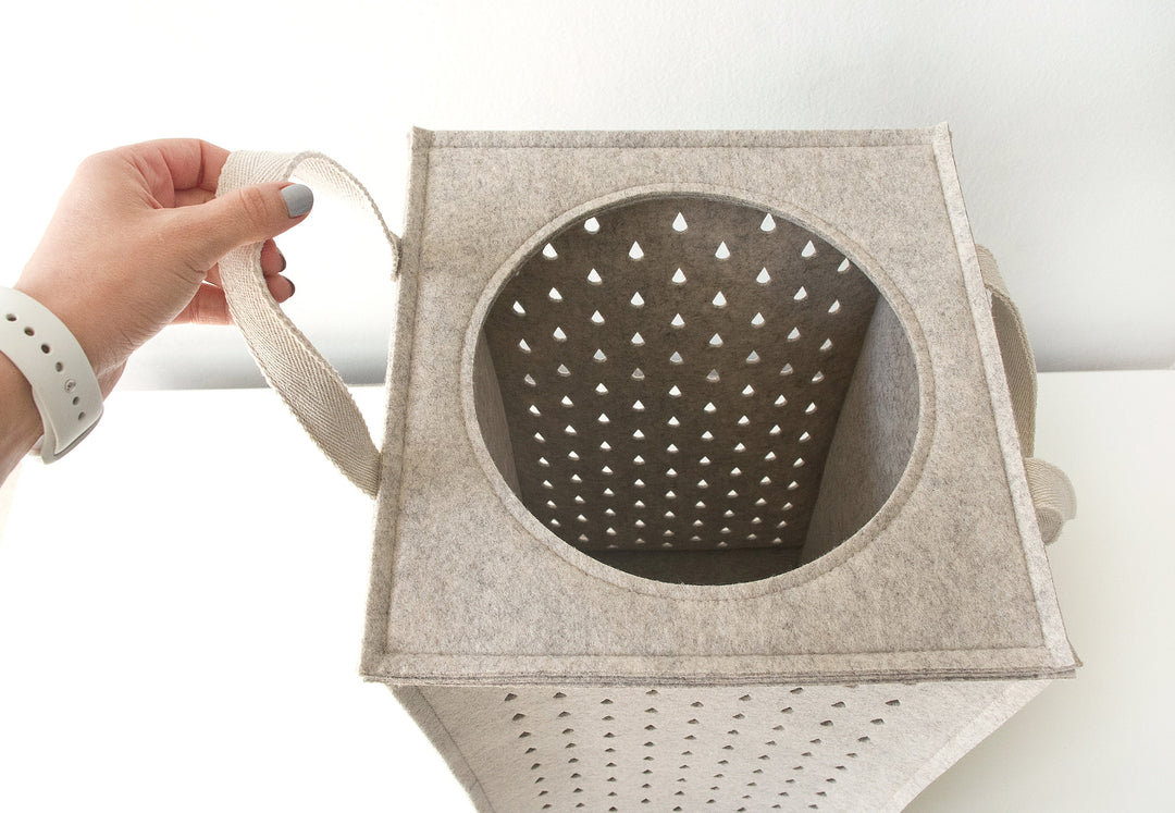 Large Laundry Basket with Handle