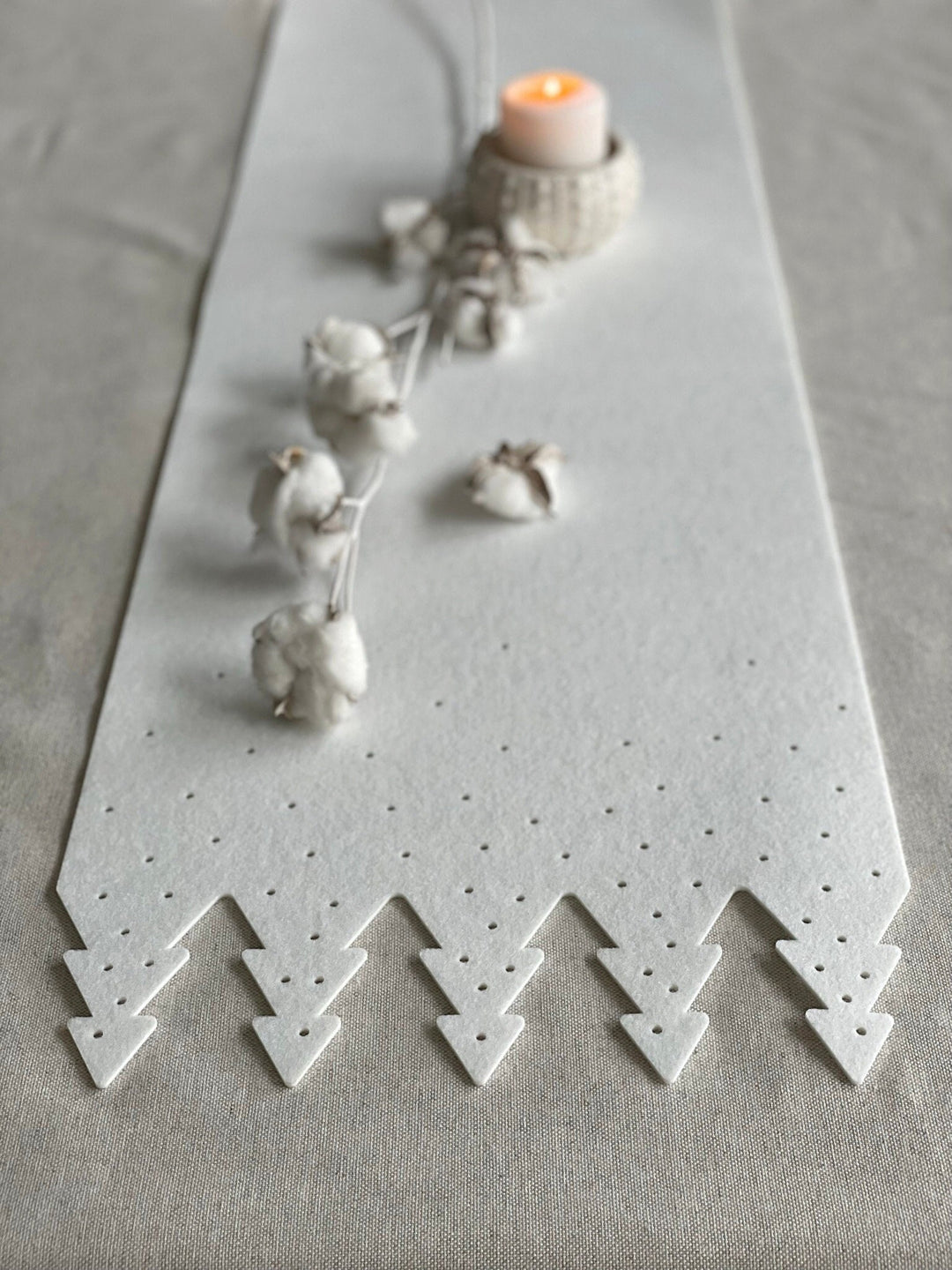 Table Runner "Christmas trees"