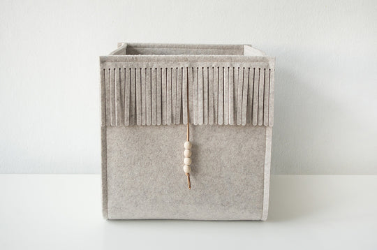 Storage Cube with fringe