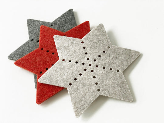 Coasters Set "Scandi Star"