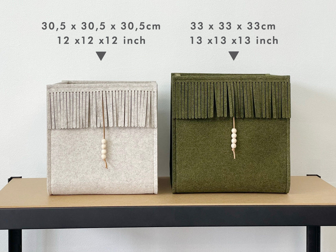 Storage Cube with fringe
