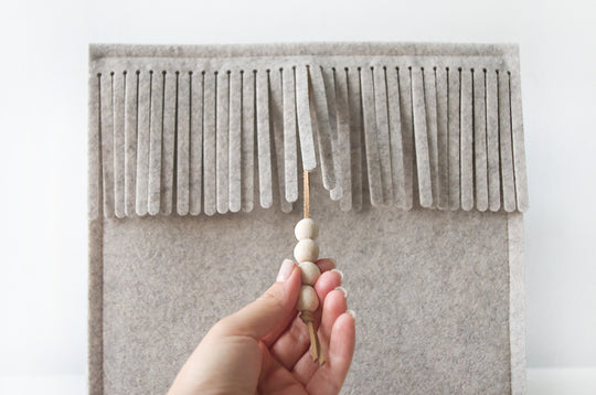 Storage Cube with fringe