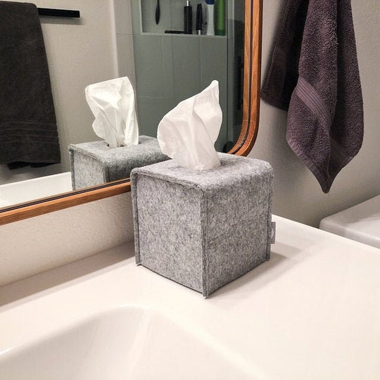 Tissue Box Cover - Felt Tissue Holder