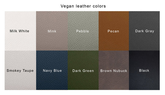 Felt and Leather Desk Mat
