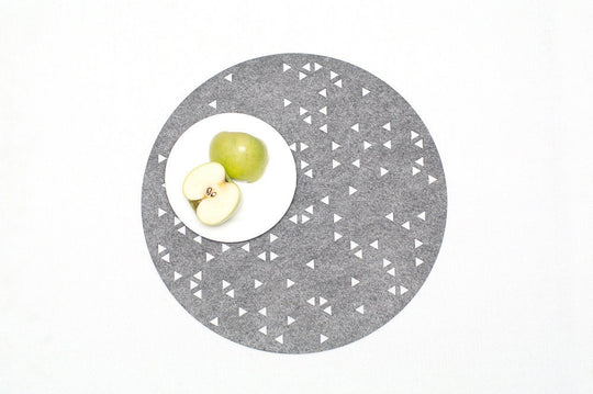 Geometric Round Placemats