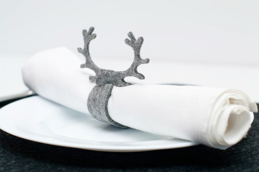 Napkin Rings Set "Horns "