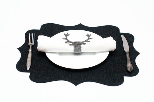 Napkin Rings Set "Horns "