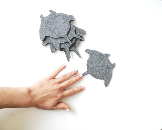 Coasters Set "Stingray"