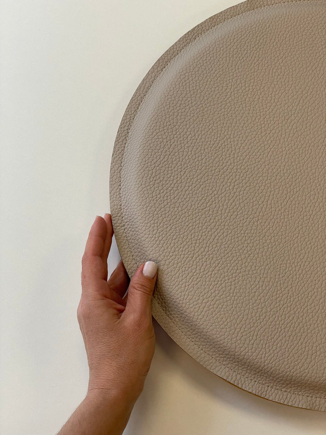 Seat Cushion ECO-felt+Vegan leather (custom)