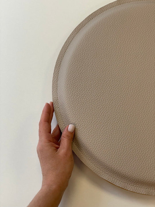 Seat Cushion ECO-felt+Vegan leather (custom)